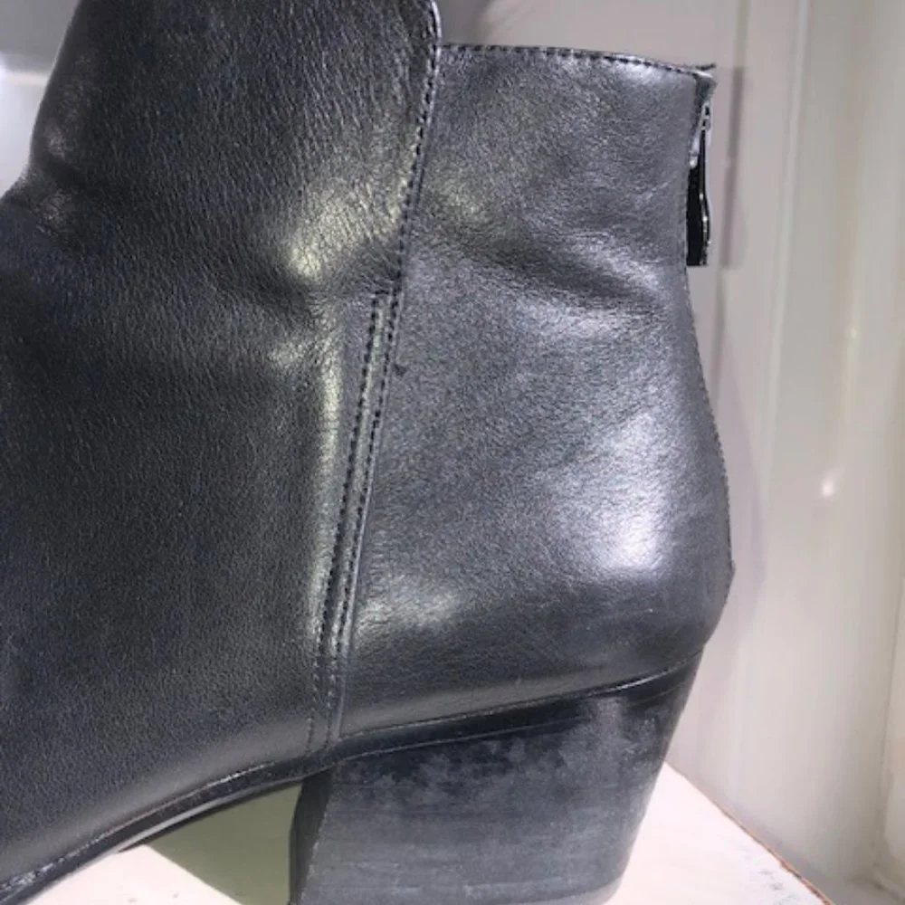 Antonio Melani Bootie Black Leather - Picture 7 of 11